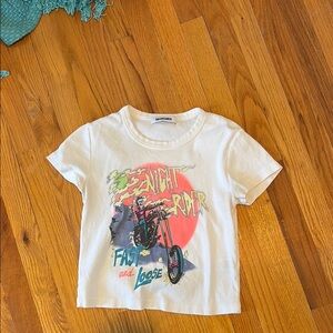 Daydreamer White Short Sleeve Graphic Tee